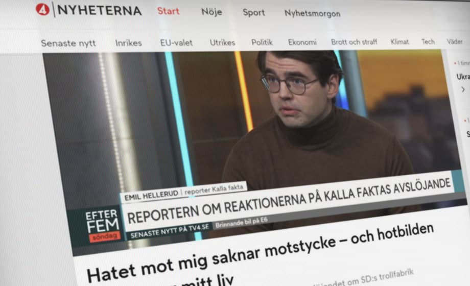 TV4 bemöter seriös journalistik med lögner och påhopp