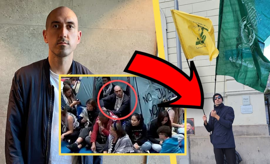 Här flaggar S-politikern i Göteborg för Hizbollah och Hamas