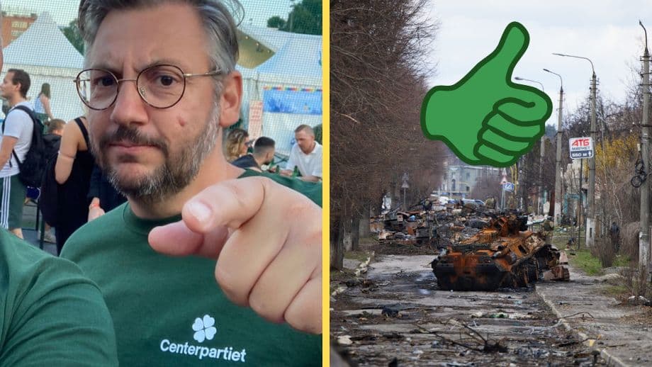 C-ledaren rasar över fredslösning mellan Ryssland och Ukraina: &#8220;Skrämmande&#8221;