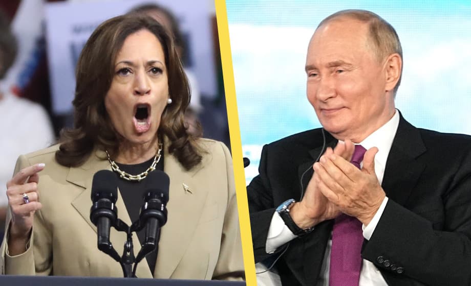 Analys: Därför hoppas Putin på att Kamala Harris vinner valet